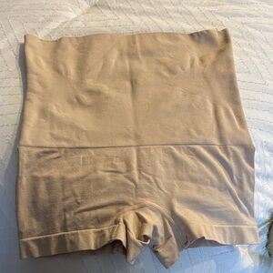 Maidenform Women's Beige high waisted shaping panties.